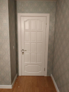 Межкомнатная деревянная дверь белая