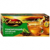 Чай ЛИСМА 25 пакетиков зеленый тонизирующий