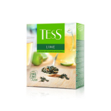 Чай Тесс 100 пакетиков Lime зеленый