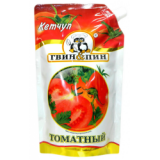 Кетчуп томатный «Гвин&Пин» 750 гр. Дой пак ГОСТ
