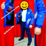 Костюм мужской горнолыжный утепленный синий
