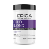 Маска Epica Cold Blond Mask - с фиолетовым пигментом , 1000 мл