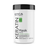 Маска Epica Keratin Pro Mask - для реконструкции и глубокого восстановления волос, 1000мл