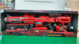 Автомат electric toy gun с прицелом и патронами.
