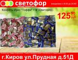 Конфеты Ирис Тоффи, 1 кг