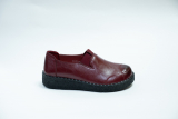 Туфли женские Кабин красные, резинка А. 8835-9
