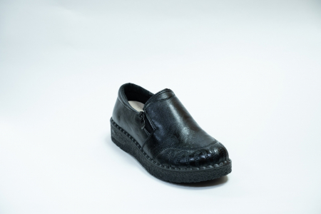 Туфли женские Кабин черные, молния А. 8831-1