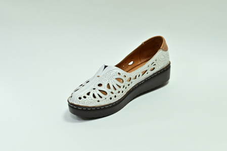 Туфли летние женские белые Demmur А. 3104-1