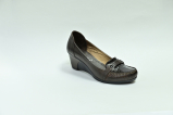 Туфли женские горка коричневые Maripoca A. 756