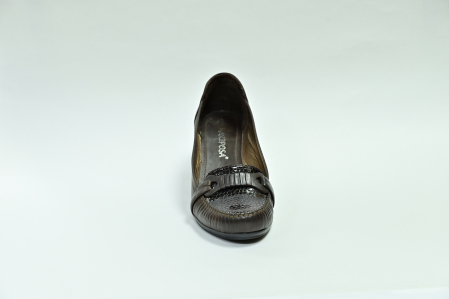 Туфли женские горка коричневые Maripoca A. 756