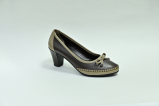 Туфли женские бежевые/коричневые Phany A. 68