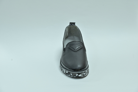 Туфли женские летние Mera чёрные 75 натуральная кожа