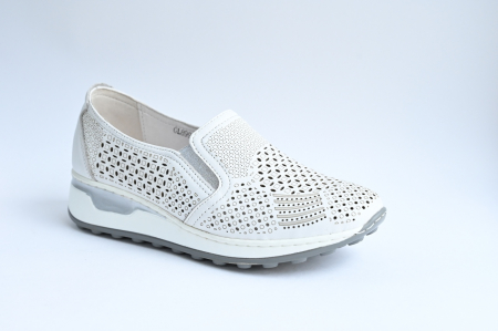 Туфли женские белые Meego Comfort GL899-5A