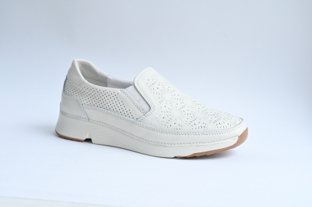 Туфли женские белые Meego Comfort 9538-A6A