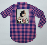 Рубашка для девочки р.128-164