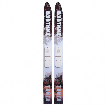 Лыжи охотничьи Тайга деревянные 175/15 см