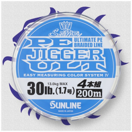 Плетеный шнур SUNLINE PE JIGGER ULT 4 #1 200м мультиколор