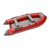 Моторная лодка ПВХ Zefir 3500 LT красный/серый НДНД