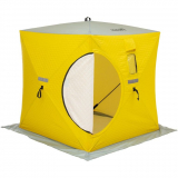 Палатка зимняя Куб утепл. 1,5х1,5 yellow /gray PREMIER