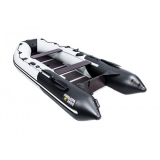 Моторная лодка Ривьера Компакт 3200 СК Комби светло-серый/черный