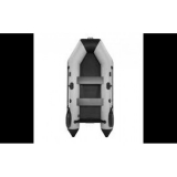 Лодка Аква 2800 слань-книжка киль светло-серый/черный