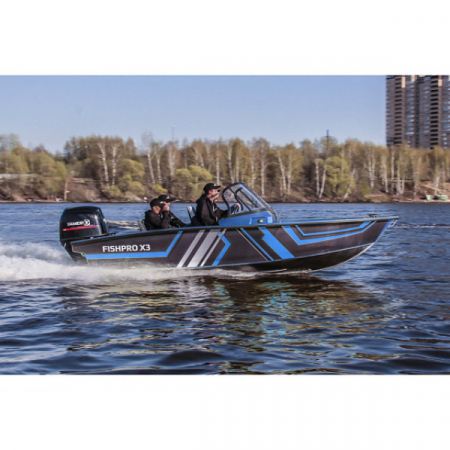 Лодка &quot;FISHPRO X3&quot; темно-синий металлик X3F 03 G525