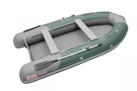 Моторная лодка Roger SFERA 3800 зеленый/серый НДНД