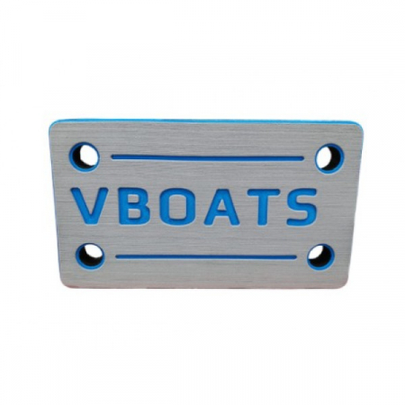 Кранец VBOATS (цвет серый-синий)