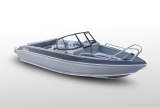 Лодка VOLZHANKA 53 Fish YAVA XL Fish серый, карбон 53F 06 B525