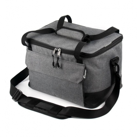 Сумка изотермическая СЛЕДОПЫТ Gray Line Pro, 34 л, цв. серый меланж