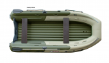 Лодка Reef Triton 370 Fi S-Max НД с интегрированным фальшбортом (хаки-оливковый)