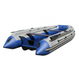 Лодка Reef Triton 340 Fi НД с интегрированным фальшбортом (синий-серый)