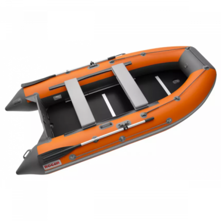 Моторная лодка ПВХ Hunter Keel 3200 оранжевый/графит КОМБИ