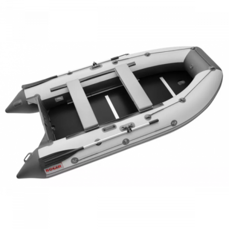 Моторная лодка ПВХ Hunter Keel 3500 белый/графит КОМБИ