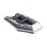 Лодка Аква 3200 НДНД графит / светло-серый