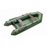Моторно-гребная лодка с жестким транцем Standart 2600 зеленый