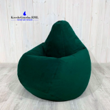 Кресло-мешок &quot;Зелёный&quot; велюр