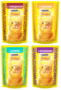 Влажный корм Friskies в подливке 85 г в ассортименте