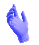 Нитриловые фиолетовые смотровые перчатки