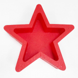 Форма из пенопласта Звезда красная