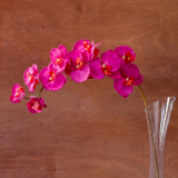 Декоративный текстильный цветок Орхидея
