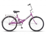 Велосипед 24&quot; STELS Десна-2500 (14&quot; фиолетовый), арт.Z010