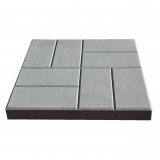 Плитка тротуарная «8 кирпичей» серый