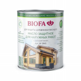 Масло защитное для наружных работ с антисептиком BIOFA