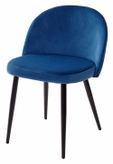 Стул DISCO NAVY BLUE, велюр