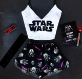 Женская пижама шелковая Star Wars