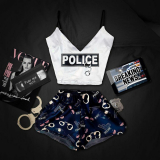 Женская пижама шелковая Police