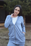 Бомбер женский коллекция Grey