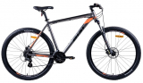 27,5" AIST Slide 1.0 16" disc Al (серый/оранжевый) 14,3 кг MTB - 24 ск (20)