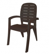 Кресло садовое «Прованс», цвет шоколадный